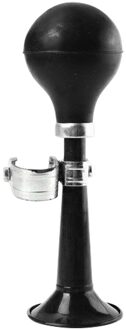 Fiets Luchthoorn Hooter Non-Elektronische Retro Bike Bell Alarm Bugel Siliconen Squeeze Bulb Trompet Fietsen Fiets Hoorn Bel zwart
