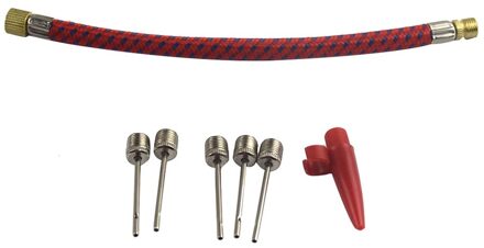 Fiets Luchtpomp Slang Tip Voor Band Inflater Adapter Fiets Opblaasbare Pompen Extension Tube Scooter Nozzle Pompen Slang