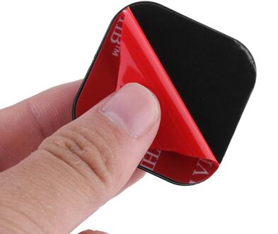 Fiets Mobiele Telefoon Sticker Mount Telefoon Houder Rijden Sterke Lijm Ondersteuning Stand Back Knop Plakken Adapter Voor Garmin