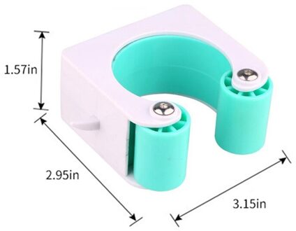 Fiets Mountain Parking Gesp 7.5X8Cm Fiets Rekken Creatieve Bike Parking Gesp Thuis Muur Hanger Mount Haak Fiets accessoires mountain bike-blauw