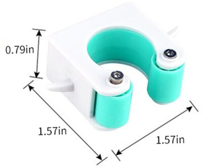 Fiets Mountain Parking Gesp 7.5X8Cm Fiets Rekken Creatieve Bike Parking Gesp Thuis Muur Hanger Mount Haak Fiets accessoires road bike-blauw