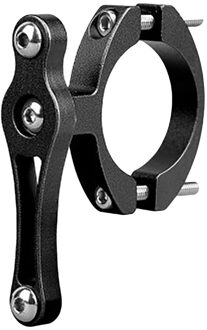 Fiets Mtb Water Fles Clip Kooi Houder Klem Stuur Bracket Mount Aluminium Fles Houder Fiets Accessoires #45 zwart