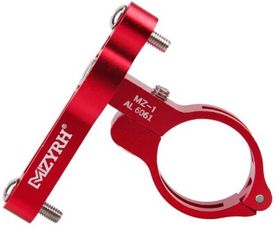 Fiets MTB Water Fles Clip Kooi Houder Klem Stuur Bracket Mount Zadelpen Stuur Voorvork Frame Buis Rood