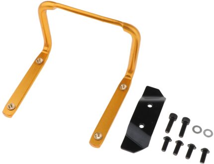 Fiets Mtb Zadelpen Terug Dubbele Waterfleshouder Cage Rack Adapter gouden