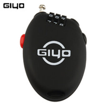 Fiets Multi Functie Mini Kabelslot Fiets 3 Digit Wachtwoord Coded Anti Diefstal Intrekbare Draad Lijn Lock Voor Fietsen Bagage 0.3