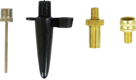 Fiets nippelset verloopnippels 4-delig - geschikt voor alle ventielen