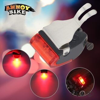 Fiets Portable Mini Remlicht Fiets Staart Achterlichten Waarschuwing LED Licht Hoge Helderheid Waterdichte Rode LED Lamp