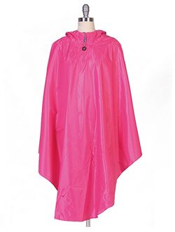 Fiets Regen Poncho Bike Motorcycle Regens Capes Cover Draagbare Reizen Camping Ponchos Vrouwen Regenjas Hooded Wandelen roos rood