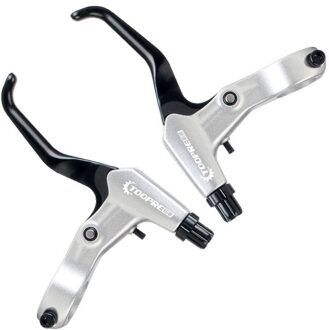 Fiets Remhendel Lever Bike Remmen Handvat Cover Mtb Bike Fixed Gear Universal Type Ultralight Remmen Lever Protector Covers zilver