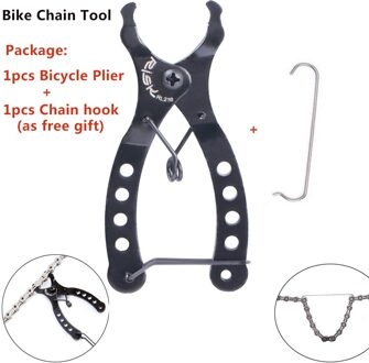 Fiets Reparatie Moersleutelhulpmiddelen Bike Chain Quick Release Demontage Tang + Ketting Haak Kits Fietsen Onderhoud Accessoires