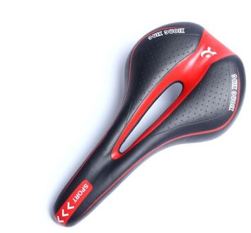 Fiets Seat Zadel Zachte Sport Road Mountainbike Voorstoel Mat Kussen Riding Fietsen Levert Fietsaccessoires Rood