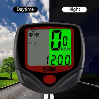Fiets Snelheidsmeter Accessoires Outdoor Fietsen Computer Waterdichte Digitale Lcd Fiets Kilometerstand Fietsen Stopwatch Riding Gereedschap