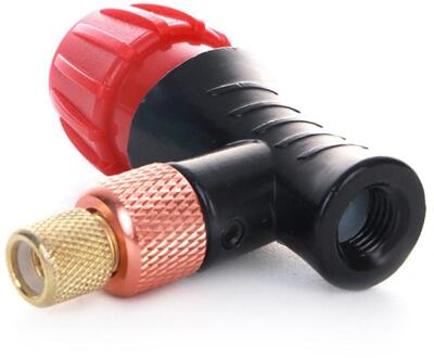 Fiets Snelle Opblaasbare Fles Hoofd Verdikte Explosieveilige Draagbare CO2 Mountainbike Gas Fles Hoofd