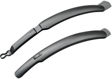 Fiets Spatbord Flexibele Pvc Plastic Set Spatlappen Op Fiets Voor/Achter Spatborden Road Mountainbike Fiets Accessoires