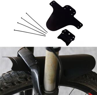 Fiets Spatbord Mountainbike Fenders Set Mtb Spatbord Bike Front Back Modder Guard Marsh Spatbord Slanke Vork Eenvoudige Spatbord Wings