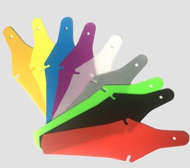 Fiets Spatbord Voorspatbord Road Mtb Zadel Spatbord Quick Release Cycling Bike Fenders Ass Vleugels Rack Modder Guard Accessoires blauw