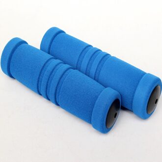 Fiets Spons Handvat Fiets Accessoires Accessoire Fietsen Fietsen Levert Cyclus Grips Voor Een Fietsstuur Parts Antislip lucht blauw