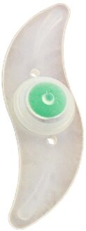 Fiets Sprak Licht Fietsen Apparatuur Fiets Accessoires Crescent Vorm Wilg Blad Draad Lamp Waterdicht groen
