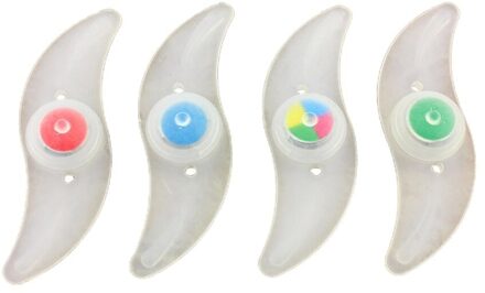 Fiets Sprak Licht Fietsen Apparatuur Fiets Accessoires Crescent Vorm Wilg Blad Draad Lamp Waterdicht groen