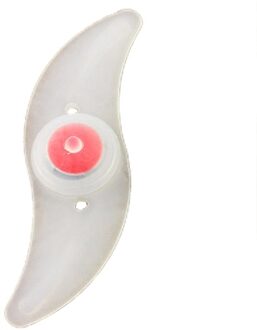 Fiets Sprak Licht Fietsen Apparatuur Fiets Accessoires Crescent Vorm Wilg Blad Draad Lamp Waterdicht rood