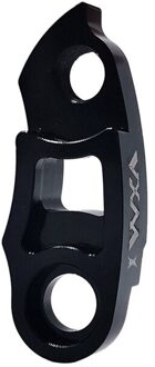 Fiets Staart Haak 40T/42T/46T/50T Of 32T/36T legering Derailleurhanger Uitbreiding Extender Frame Gear Voor Mtb Road Vliegwiel zwart lang