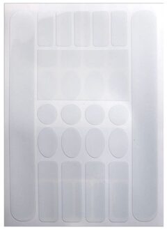 Fiets Sticker Scratch Preventie Neushoorn Lederen Sticker Fietsketting Protector Bescherming Frame Sticker Anti-Kras transparant