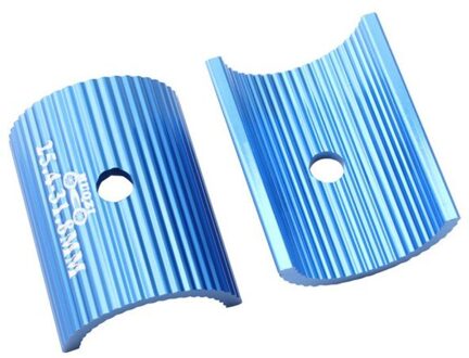 Fiets Stuur Shim Lichtgewicht 25.4Mm Tot 31.8Mm & 31.8Mm Tot 35Mm blauw 31 8 to 35mm