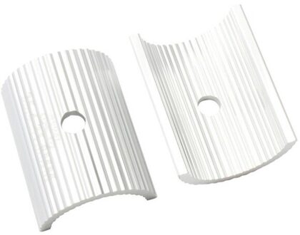 Fiets Stuur Shim Lichtgewicht 25.4Mm Tot 31.8Mm & 31.8Mm Tot 35Mm SILVER31 8 to 35mm