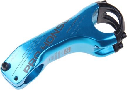 Fiets Stuurpen 31.8*28.6 Mm Voor Mtb Stuurpen Riser 90 Mm 7/17 Graden Racefiets Mtb Stuur al Legering Cnc Dh/Am/Xc blauw