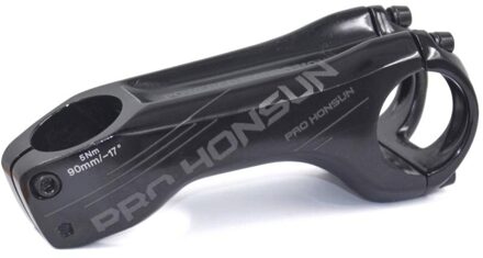 Fiets Stuurpen 31.8-28.6Mm Mtb Fiets Stem Alloy Cnc Dh/Am/Xc Riser 17 graden 90Mm Racefiets Mtb Stuurpen Rood zwart