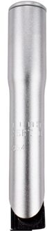 Fiets Stuurpen Adapter Riser Extender 22.2/25.4Mm Stuurbuis Voor 28.6Mm Stuur zilver 25.4mm