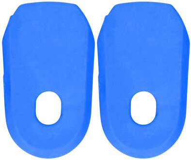 Fiets Stuurpen Fietsonderdelen Siliconen Mountainbike Crank Cover Road Vouwfiets Crankstel Beschermhoes Blauw