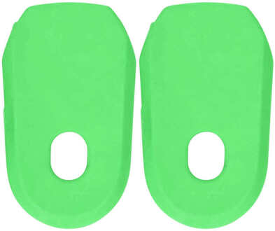 Fiets Stuurpen Fietsonderdelen Siliconen Mountainbike Crank Cover Road Vouwfiets Crankstel Beschermhoes groen