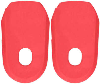 Fiets Stuurpen Fietsonderdelen Siliconen Mountainbike Crank Cover Road Vouwfiets Crankstel Beschermhoes Rood