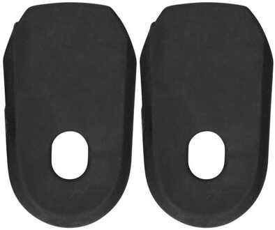 Fiets Stuurpen Fietsonderdelen Siliconen Mountainbike Crank Cover Road Vouwfiets Crankstel Beschermhoes zwart