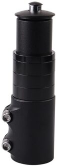 Fiets Stuurpen Riser Up Vork Extender Extension Heads Up Fiets Adapter Duurzaam Mtb Mountain Stem Fiets Voorvork Hoger zwart