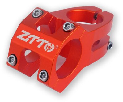 Fiets Stuurpen Slijtvaste Mtb Fiets Stuurpen 31.8Mm Verstelbare Aluminium Korte Stuurpen Riser Fixed Bike Bar stem Rood