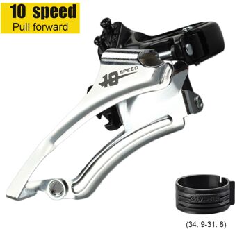 Fiets Transmissie Mountainbike Voorderailleur 7/8/9/10/11 Speed Fit Voor Shimano Mountainbike Derailleur transmissie 10 speed