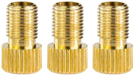 Fiets Valve Adapter Dv, Sv (Dunlop, Frans Ventiel) Naar Av (Auto Ventiel) met Rin Fiets Accessoires 1/2/3/4/5/6/10Pcs 3stk
