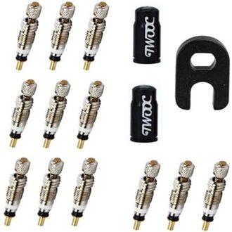Fiets Valve Adapter Set Ventiel Tool Set Van 26 Amerikaanse En Franse Ventiel Adapter Ventieldopje Fiets Pomp accessoires