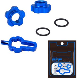 Fiets Ventiel Moer Fiets Wiel Converter Moer Velg Conversie Moer Fiets Ventiel Moer Fiets Accessoires B