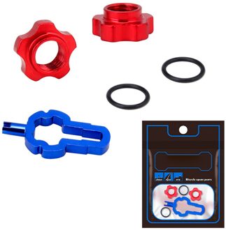 Fiets Ventiel Moer Fiets Wiel Converter Moer Velg Conversie Moer Fiets Ventiel Moer Fiets Accessoires