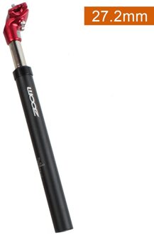 Fiets Verende Zadelpen Alu Mtb Racefiets Fietsen Zadelpen Onderdelen 350*27.2/31.6 Fietsen Accessoires Rood