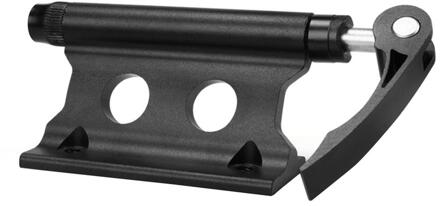 Fiets Vork Mount Legering Quick Release Fiets Blok Voorvork Vaste Clip Bagage Houder Rack Voor Truck Trailer Fietsen Accessorie zwart