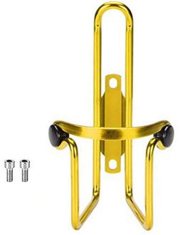Fiets Waterfles Houder Aluminium Mountainbike Fles Kan Kooi Bracket Fietsen Cup Rack Accessoires geel