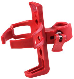 Fiets Waterfles Houder Weg Mountainbike Water Cup Kan Waterkoker Kooi Beugel Rack Fietsen Apparatuur Accessoires Rood