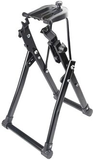 Fiets Wiel Trimmen Frame Opvouwbare Mountainbike Wiel Correctie Tafel Road Fiets Reparatie Home Machines Reparatie Tool #3 zwart