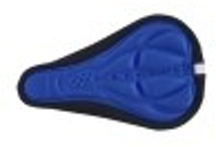 Fiets Zadel 3D Soft Bike Seat Cover Comfortabele Foam Zitkussen Fietsen Zadel Voor Fiets Accessoires Fastshipping blauw