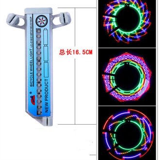 Fietsband Wiel Verlichting 32 Led Flash Spoke Light Lamp Outdoor Motorcycle Bike Fietsen Verlichting Voor 24 Inch Wiel kleurrijk licht 1stk