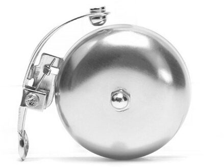 Fietsbel Aluminiumlegering Retro Heldere Duidelijke Sound Bike Hoorn Waarschuwing Bell Universele Mtb Road Mountain Fietsen Accessoires zilver